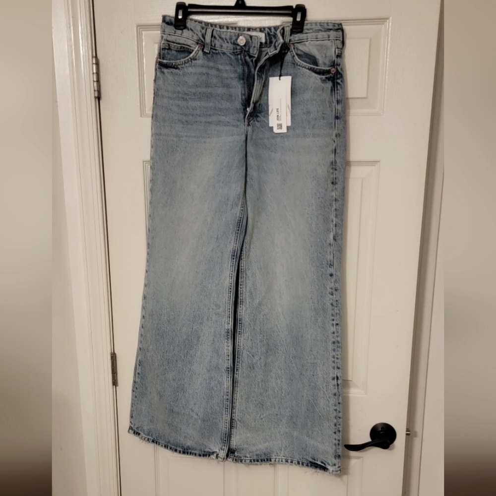 Zara mid rise flare pant Size eur 40 (8)